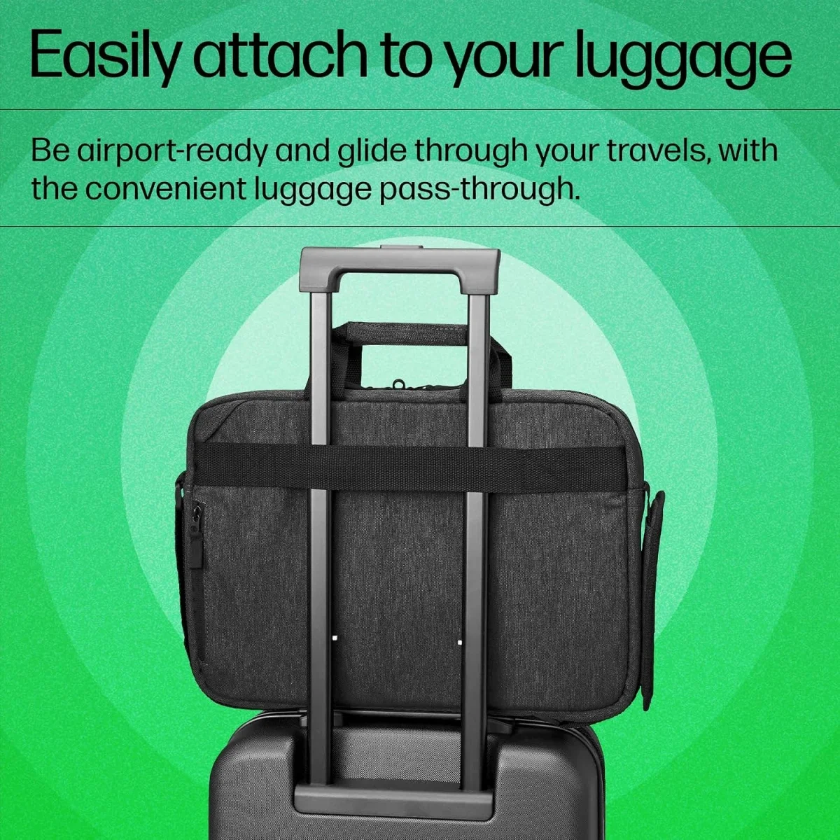 HP Prelude Pro 15.6-inch Recycled Top Load Laptop Bag - Charcoal - Image 7