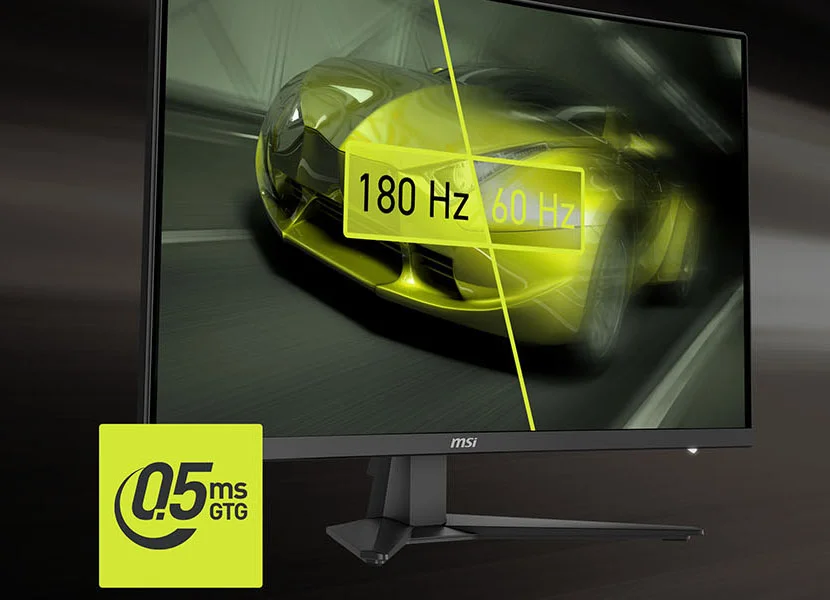 شاشة ألعاب MSI منحنية 32 إنش QHD 2K 1440p بتردد 180 هرتز وزمن استجابة 0.5 مللي ثانية MAG 321CQF E18 - Thumbnail 10