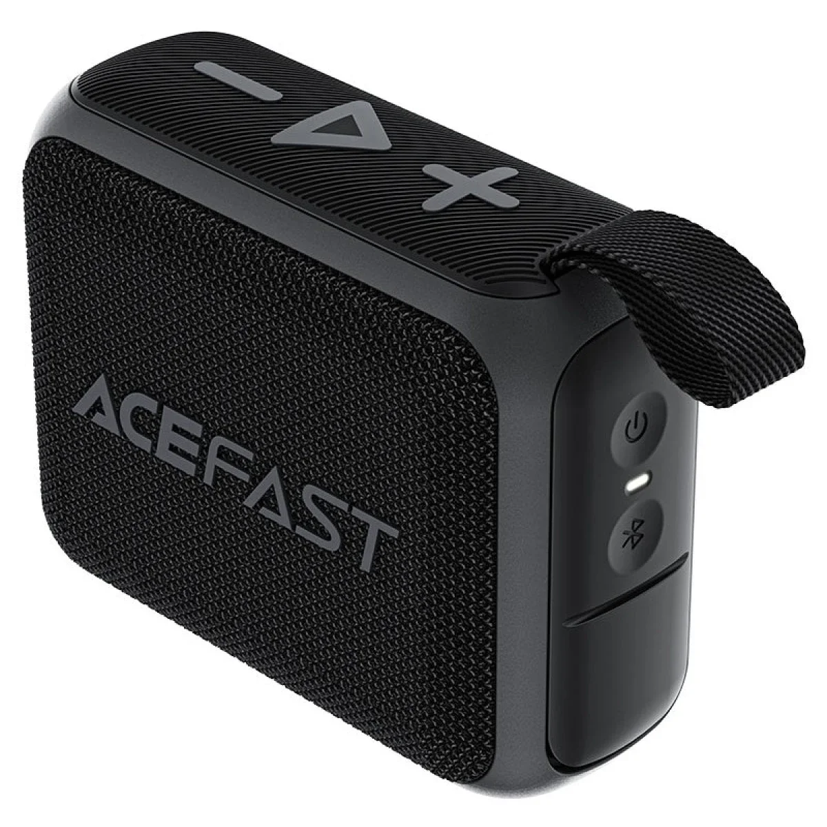 سماعة محمولة ACEFAST K4 Go بتقنية بلوتوث ومقاومة للماء IPX7، تشغيل حتى 8 ساعات، أسود