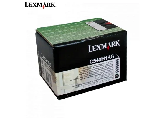 Lexmark C540A1KG Original Black Toner Cartridge, 2,500 Pages - Image 2