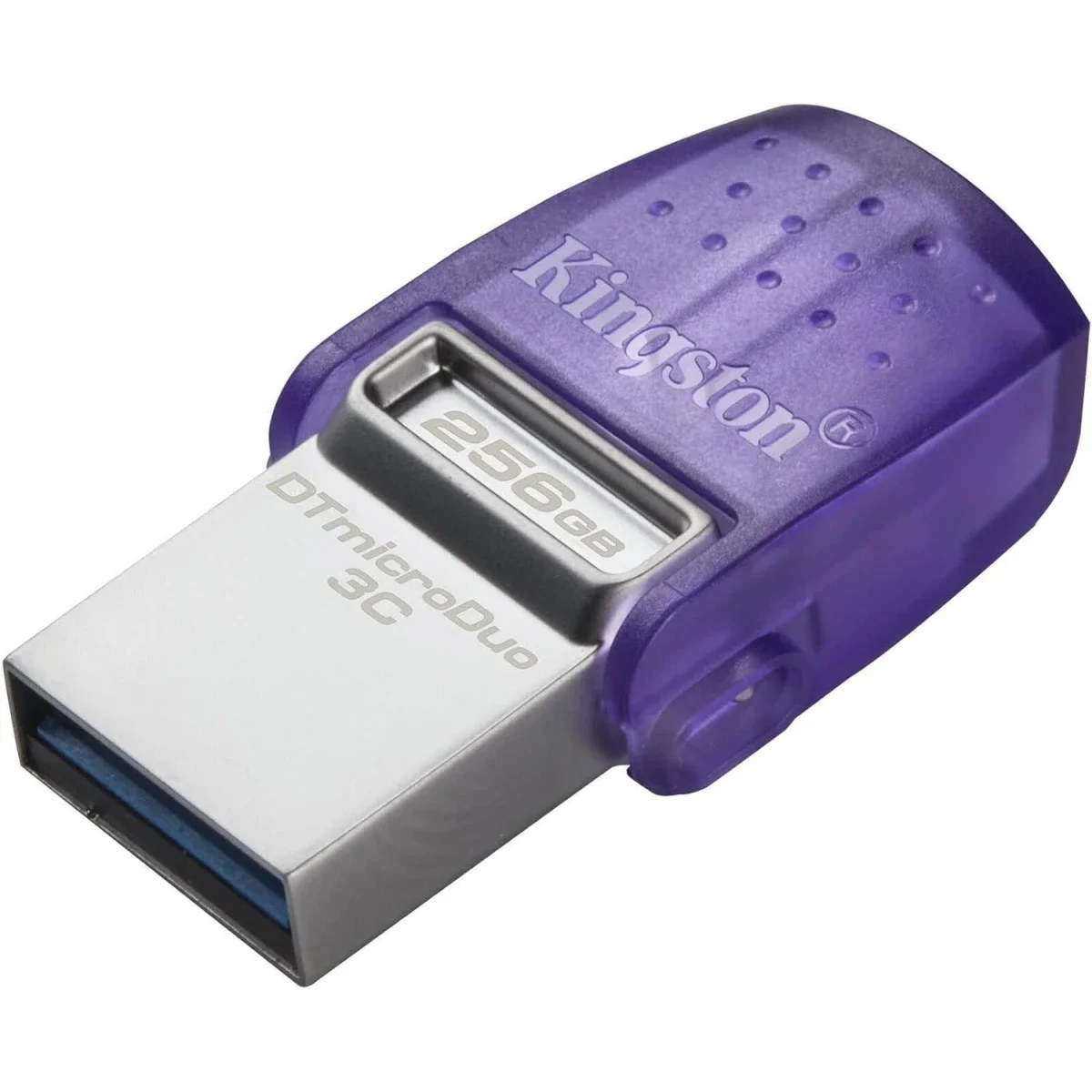 فلاش ميموري Kingston DTDUO3CG3/256GB DataTraveler microDuo 3C بسعة 256GB بمنفذي USB-C وUSB-A - Image 3