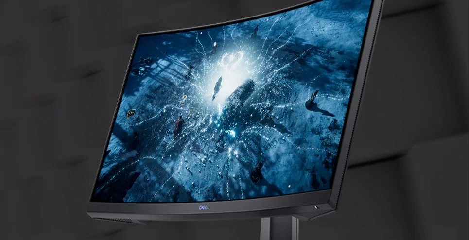 Dell S2422HG 24-Inch Curved FHD 165Hz 1ms Gaming Monitor - Thumbnail 10