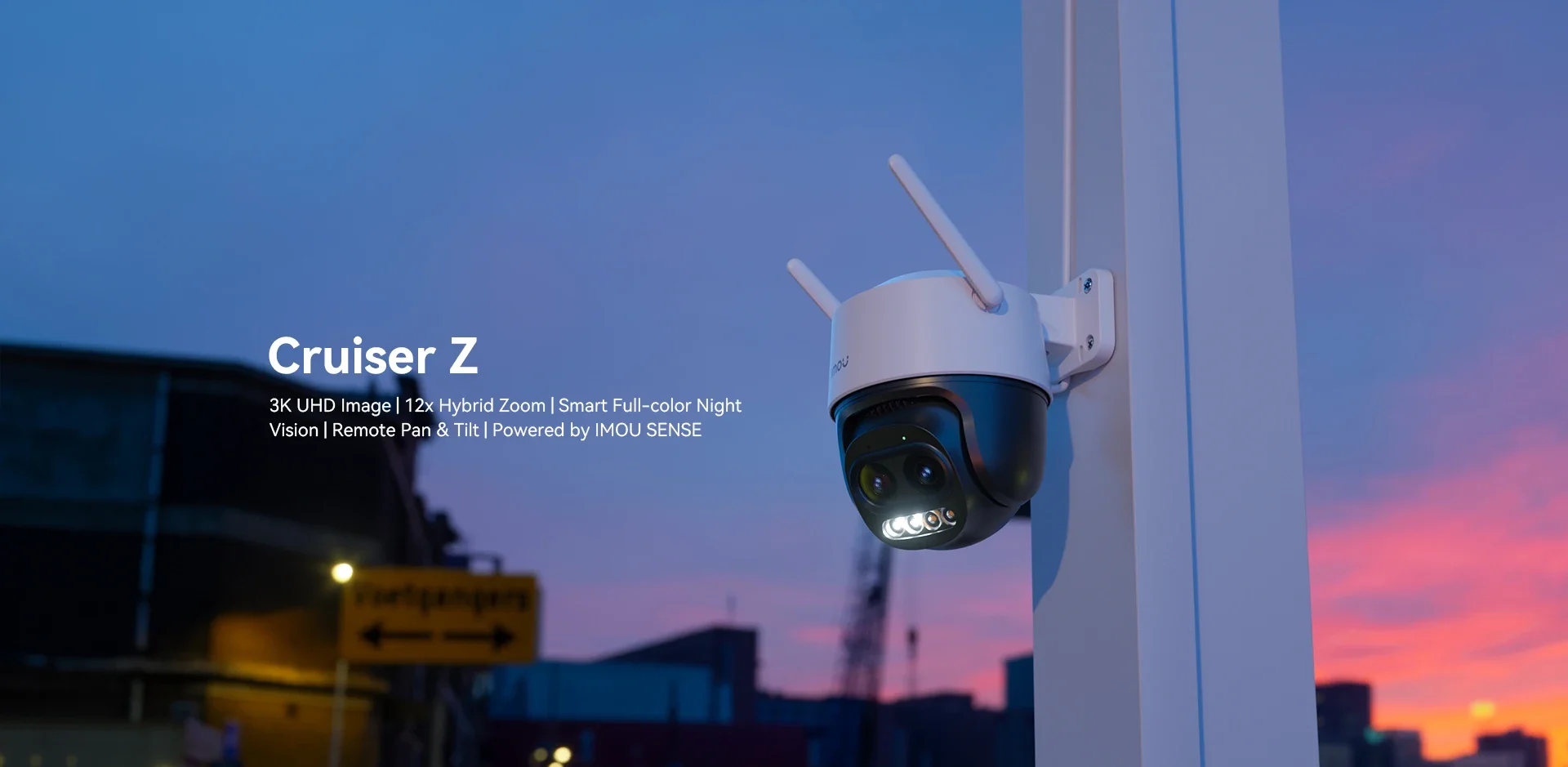 كاميرا مراقبة PTZ Wi‑Fi من IMOU Cruiser Z بدقة 5MP بعدستين وتقريب هجين 12x وجودة 3K UHD - Thumbnail 7