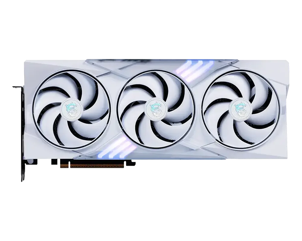 كرت شاشة MSI GeForce RTX 5070 GAMING TRIO OC WHITE سعة 12GB - Thumbnail 3