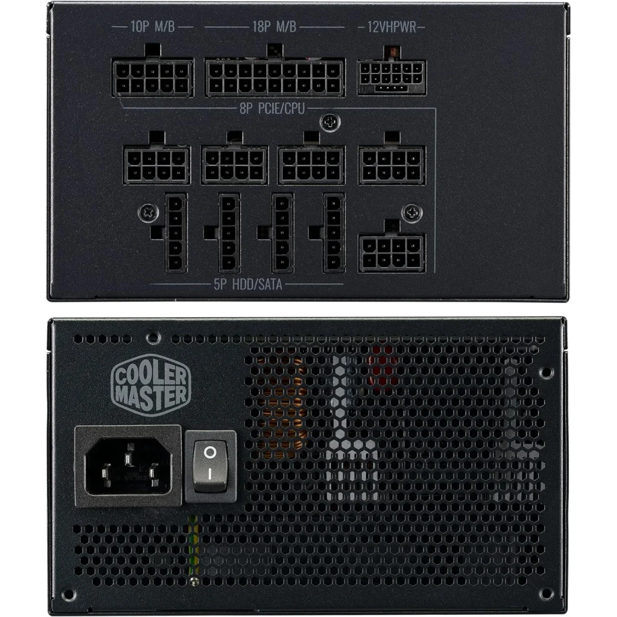 Cooler Master MWE Gold 1050 V2 ATX 3.0 Fully Modular 1050W 80 Plus Gold Power Supply - Thumbnail 3