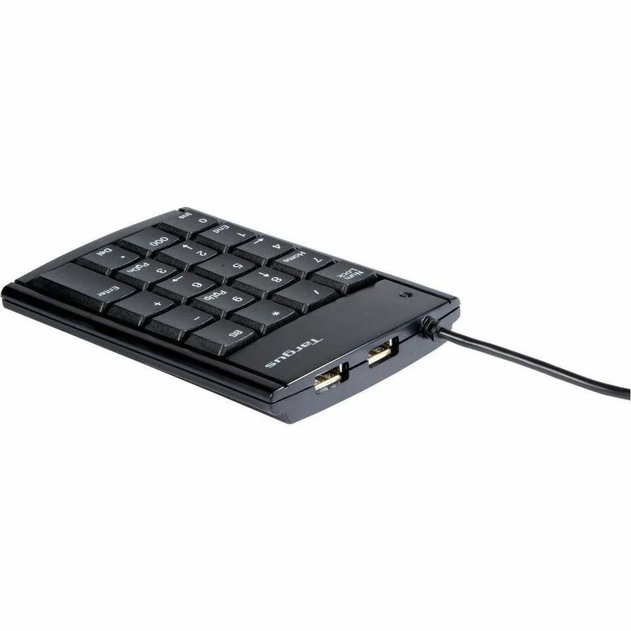 لوحة مفاتيح رقمية Targus Ultra Mini USB سلكية بتوصيل فوري - أسود - Thumbnail 11