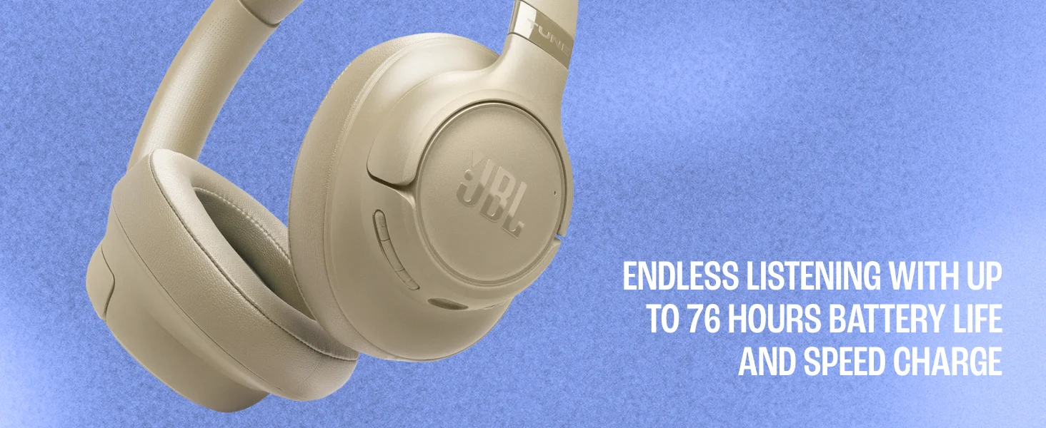 سماعات رأس لاسلكية فوق الأذن JBL Tune 730 BT بتقنية Bluetooth 6.0 وبطارية 76 ساعة، أزرق - Thumbnail 10