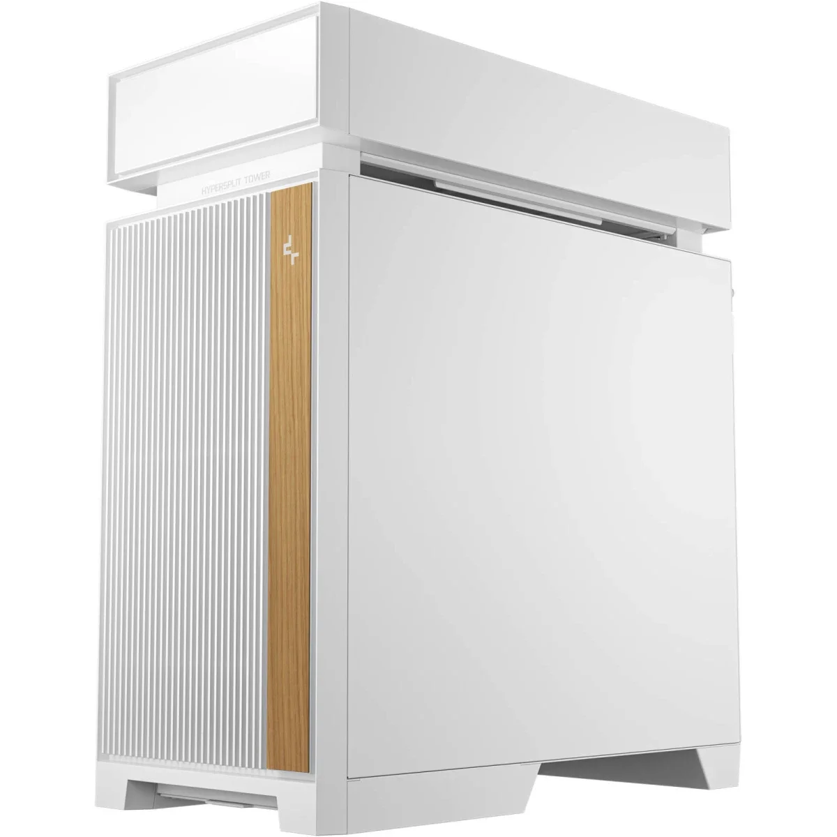 DeepCool CL6600 Mid-Tower Computer Case with Pre-installed 360mm ARGB Liquid Cooler and 2x FL12R SE ARGB Fans - White - Image 7