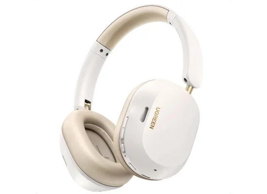 UGREEN HiTune Max5C Wireless Over-Ear Headphones with Adaptive ANC, Hi-Res Audio and 75H Playtime - White - Image 8