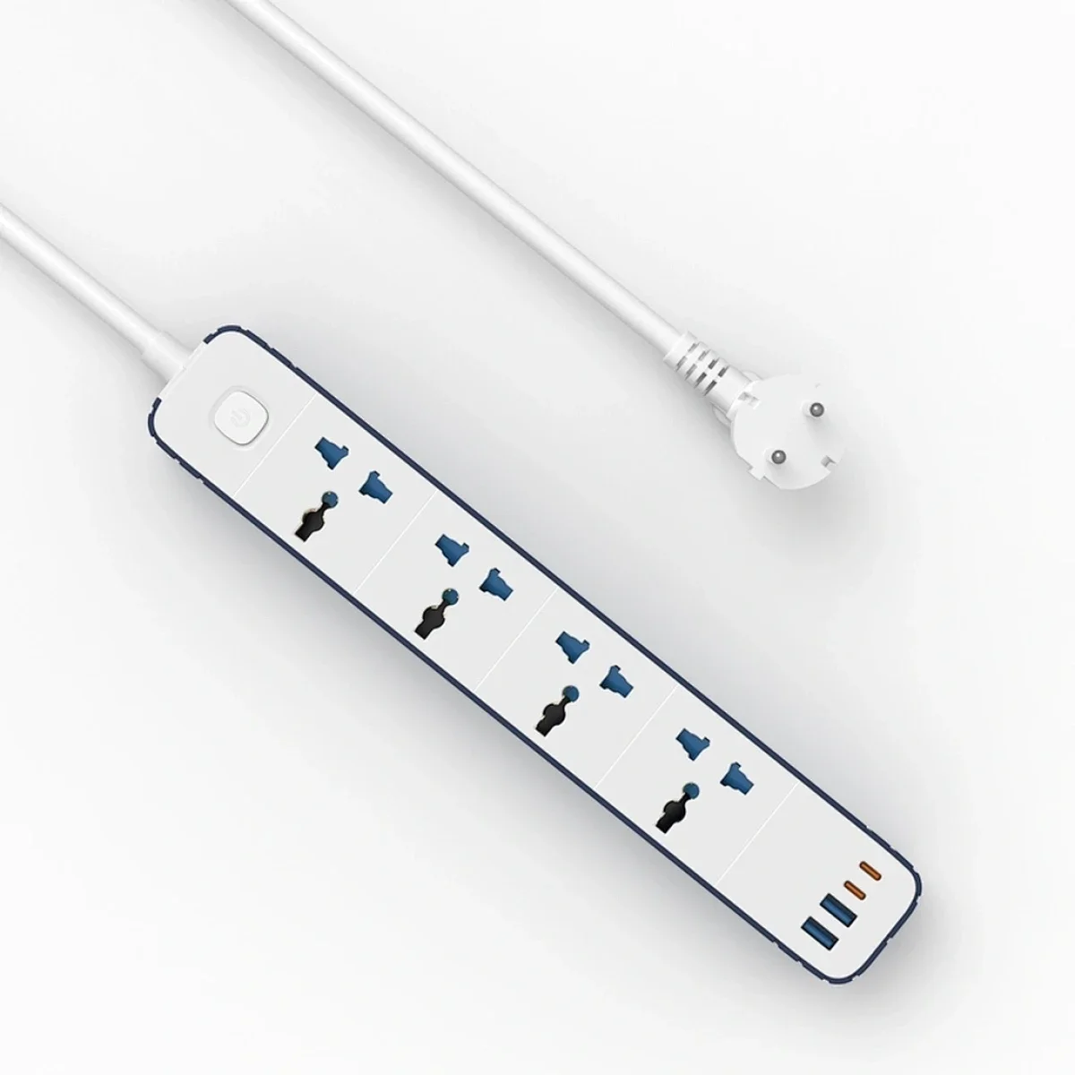 WIWU Wi-S007 PS422 20W GaN 8-in-1 Compact Charging Power Strip - Thumbnail 3