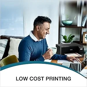 طابعة EPSON EcoTank L3252 خزان حبر متعددة الوظائف Wi-Fi، أسود - Thumbnail 12