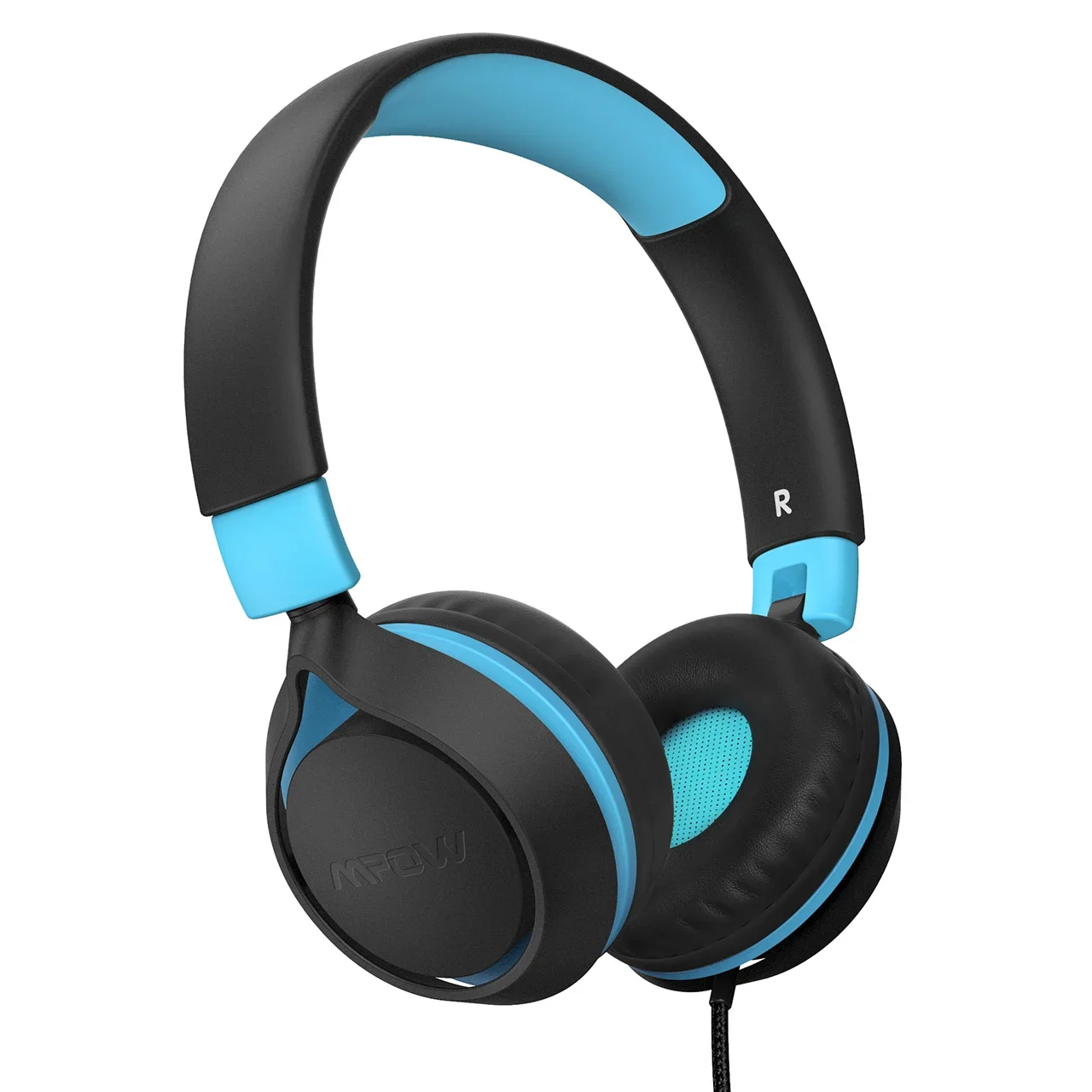 Mpow CHE1 Kids Wired Headphones with 94dB Volume Limit, Blue - Thumbnail 20