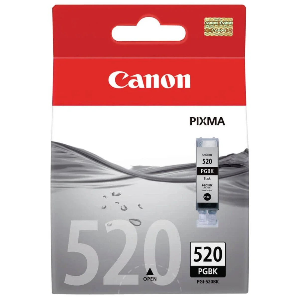 خرطوشة حبر Canon PGI-520BK سوداء أصلية