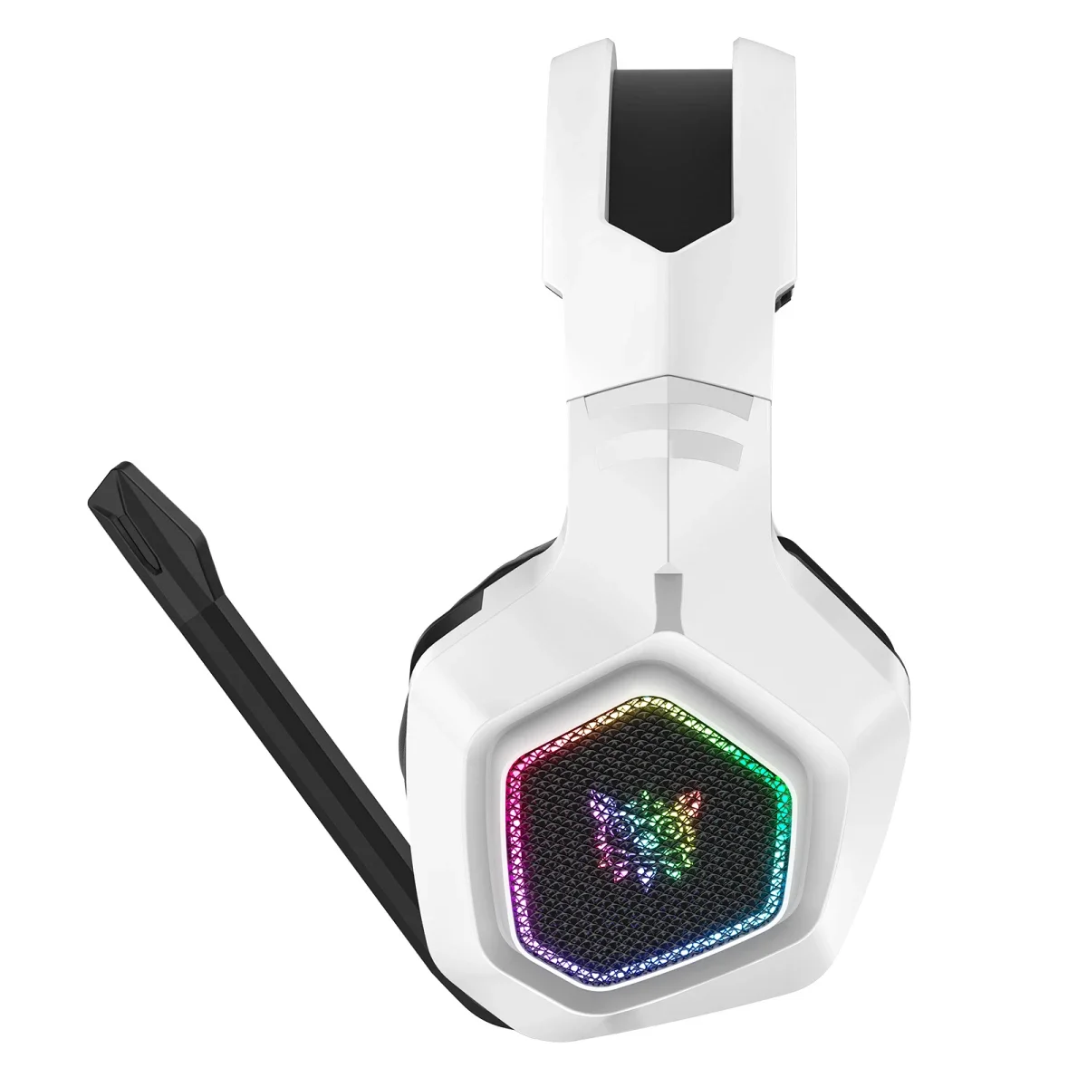 ONIKUMA B100 Tri-Mode Wireless Gaming Headset with Noise-Cancelling Mic, White - Image 2