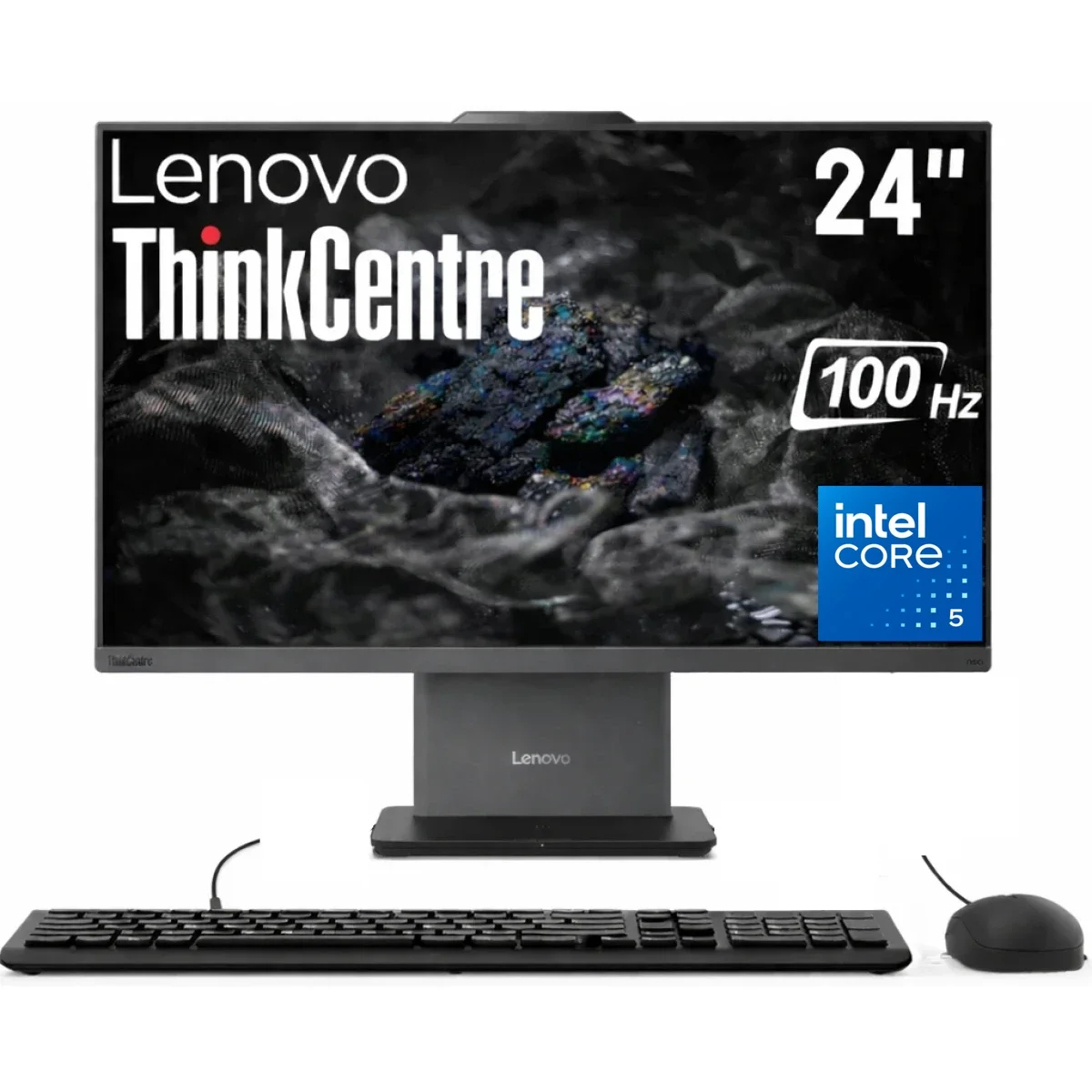 كمبيوتر الكل في واحد Lenovo ThinkCentre neo 50a Gen 6 مقاس 24 إنش Intel Core 5 210H رام 8GB SSD 512GB شاشة FHD IPS - Image 1