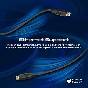 كيبل HDMI Promate ProLink4K60-150 HDMI 2.0 إلى HDMI نحيف 1.5 متر، 4K@60Hz، 3D، 9Gbps - Image 10
