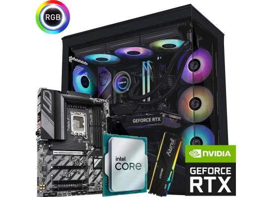 Intel Core Ultra 7 270K Plus RTX 5070 12GB Gaming PC Build with 32GB DDR5 RAM - Thumbnail 2