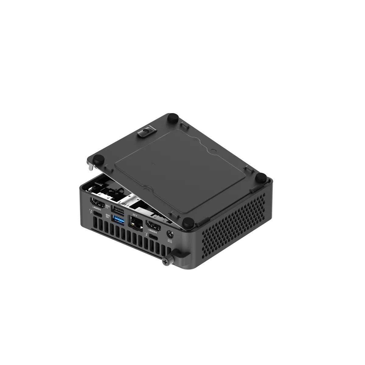 Asus NUC 15 PRO Mini PC, Core 5 210H, Up to 64GB RAM, NVMe PCIe Gen 4 SSD Support, Intel Graphics, DOS – RNUC15CRKC500003 - Thumbnail 4