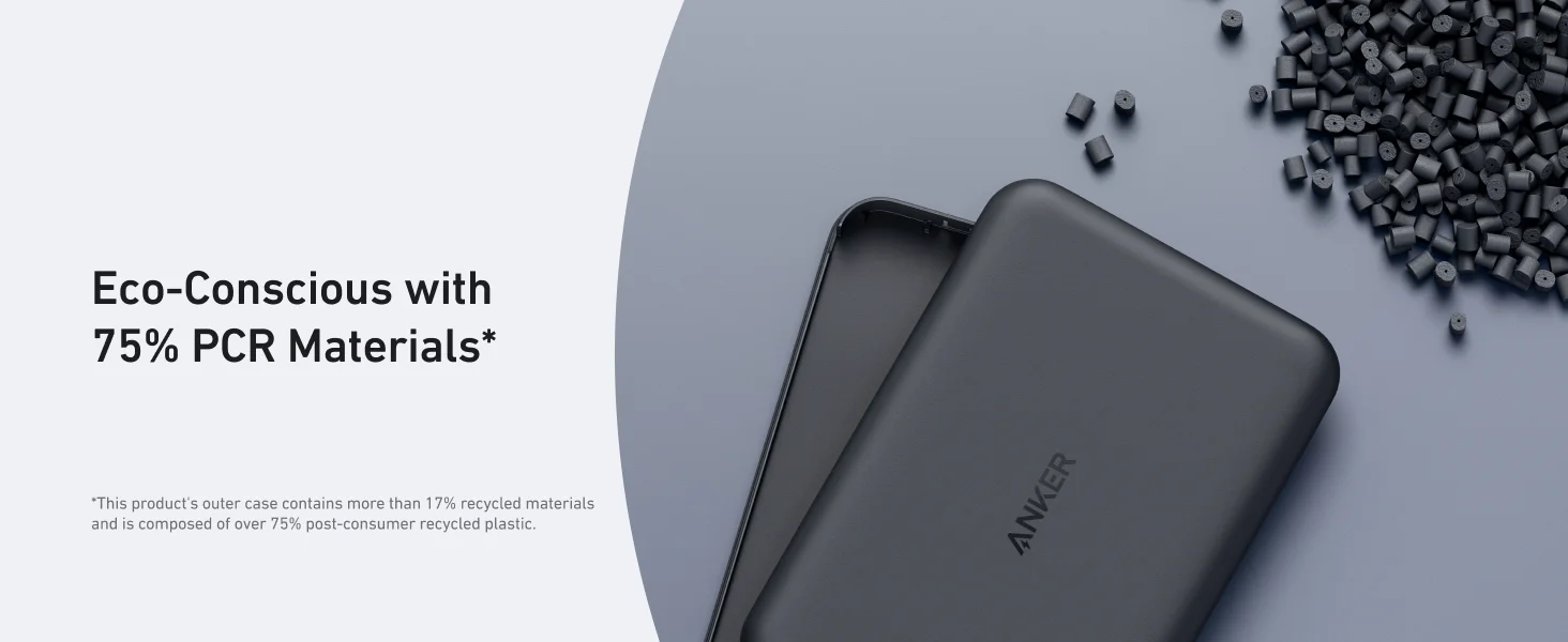 Anker MagGo Ultra-Slim 10,000mAh Qi2 Magnetic Power Bank 15W White - Thumbnail 14