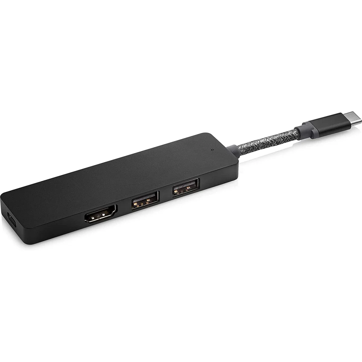 HP Elite USB-C Hub with 90W Pass-Through Charging, USB-A and HDMI - Black - Image 1