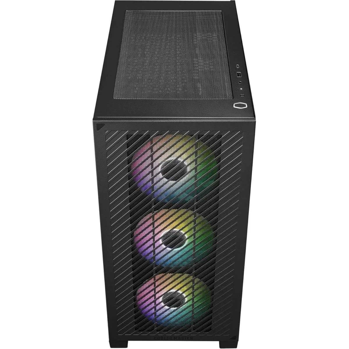 هيكل ألعاب Cooler Master Elite 301 أسود Micro-ATX ARGB ميني تاور - Thumbnail 2