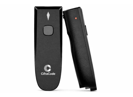 قارئ باركود CifraCODE C-MINI للجيب أحادي وثنائي الأبعاد - أسود - Image 2