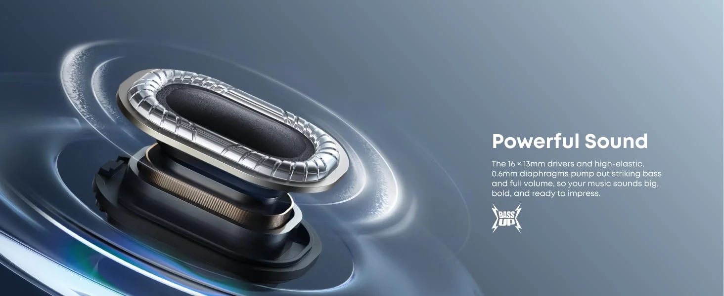 سماعات مفتوحة الأذن Anker Soundcore V40i بتقنية Bluetooth 5.4 ووقت تشغيل 21 ساعة - أسود - Image 14