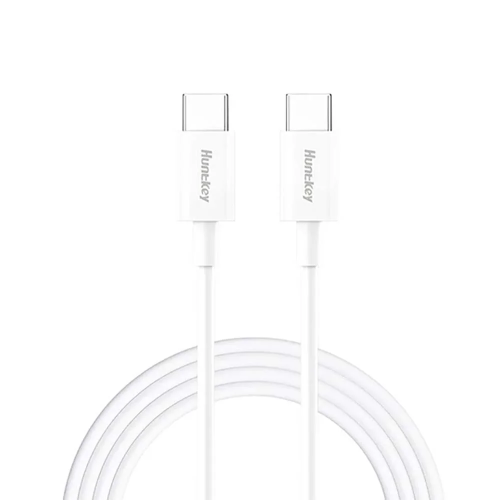 Huntkey C01 USB-C to USB-C 60W Fast Charging Cable 1.2m HKCCC301203 - Thumbnail 3