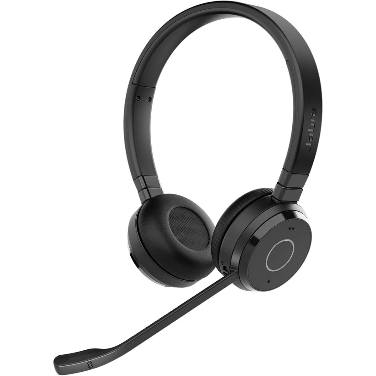سماعة رأس Jabra Evolve 65 TE Stereo لاسلكية فوق الأذن مع اعتماد Microsoft Teams