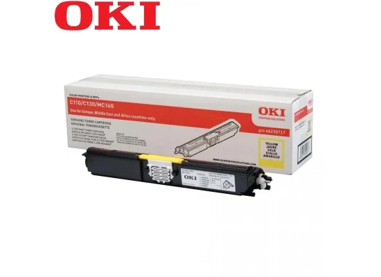 تونر OKI C110Y أصفر أصلي بسعة 2500 صفحة - Image 2