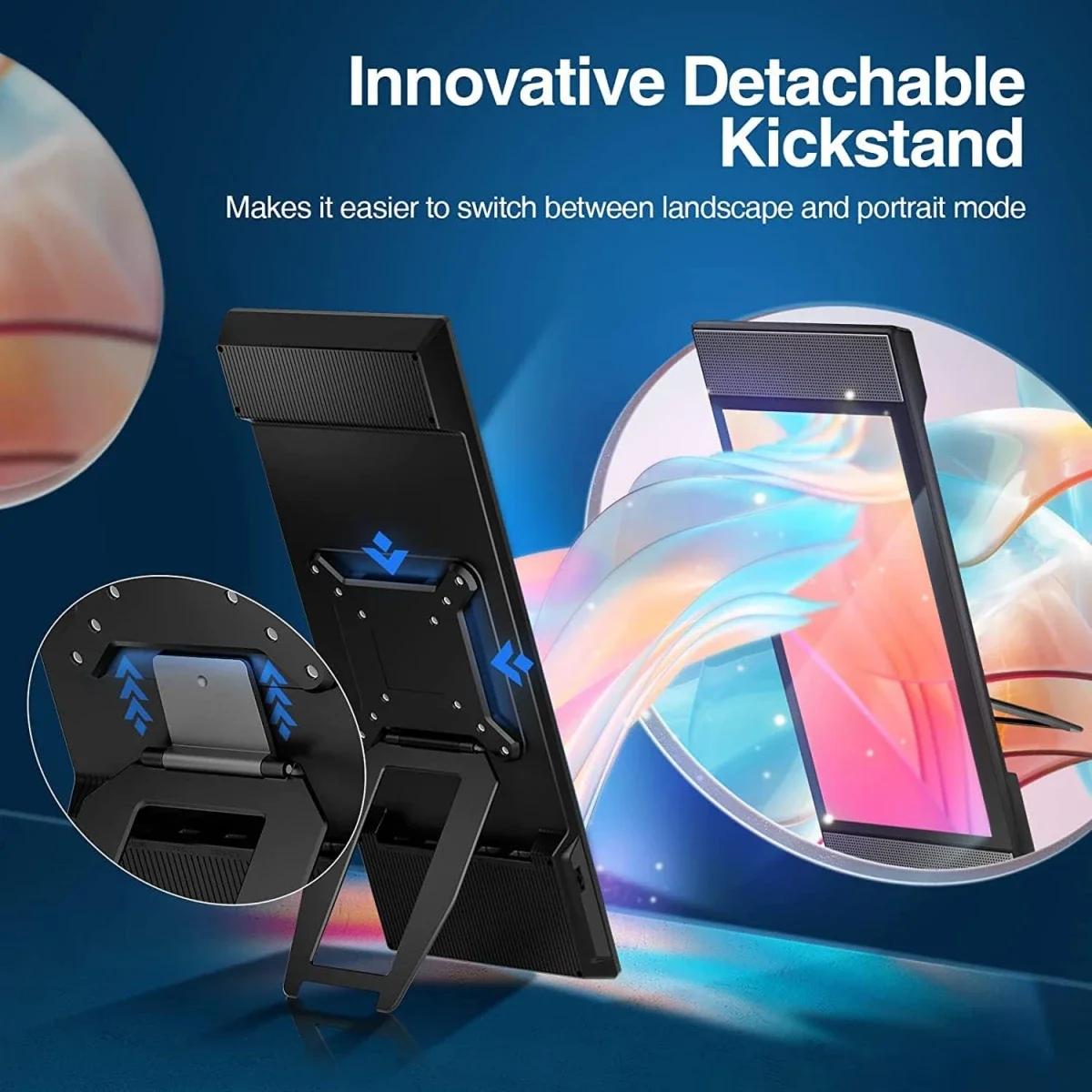 شاشة محمولة V2COM L2 IPS HD تعمل باللمس 13 إنش - Thumbnail 3