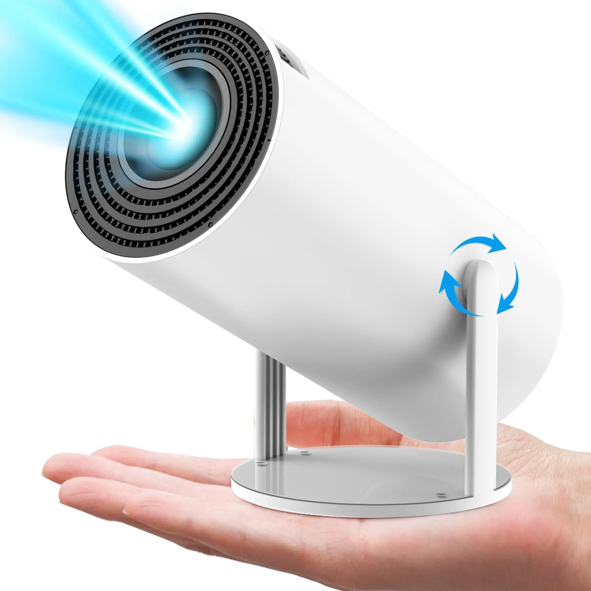 PROJECTOR Universal HY300 Ultra HD High Dynamic Range 180 Degree Flip Portable Projector - Thumbnail 2