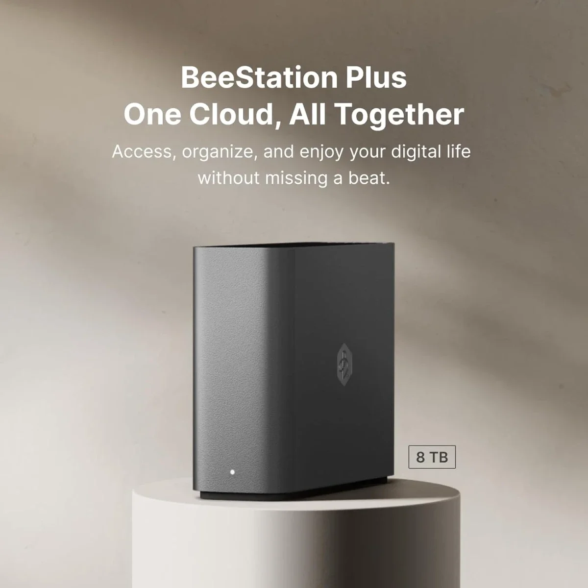 خادم تخزين سحابي شخصي NAS Synology BeeStation بسعة 8TB مع USB-C - Thumbnail 4