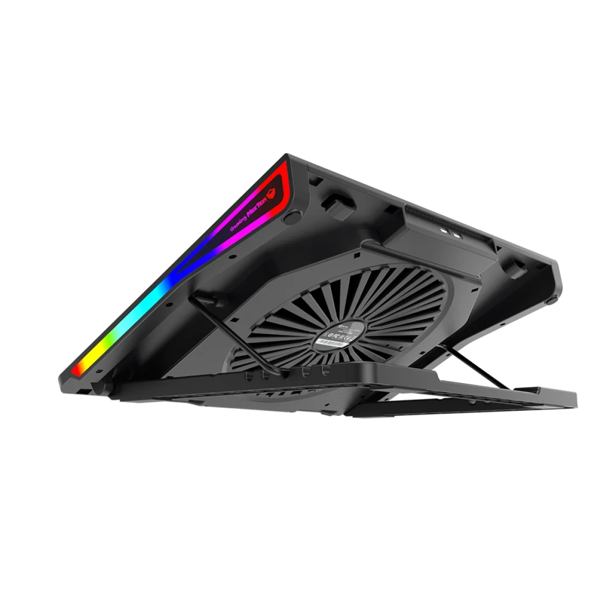 Meetion CP5050 RGB Gaming Laptop Cooling Pad for 9-19 Inch Laptops with XL Fan & Dual USB - Image 3
