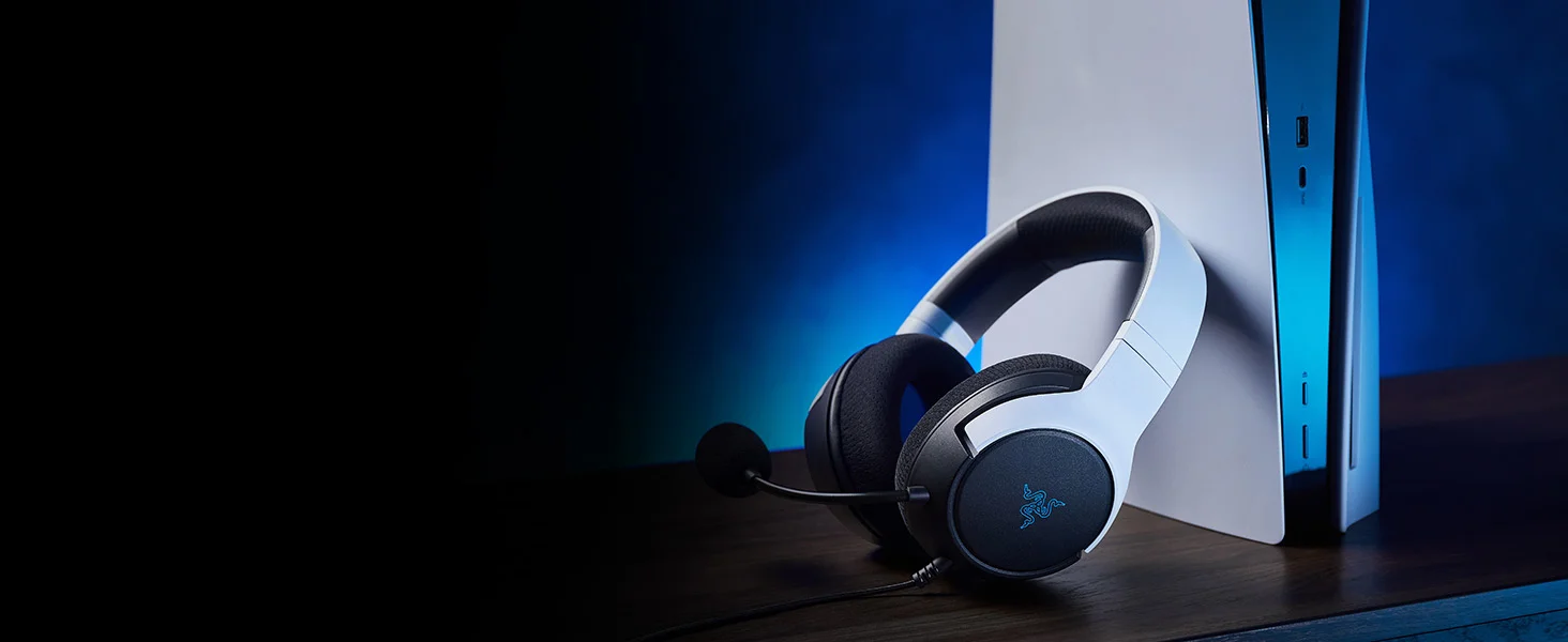 سماعة ألعاب Razer Kaira Dual Wireless لاسلكية لجهاز PS5 والجوال مع ميكروفون HyperClear Cardioid - Thumbnail 16