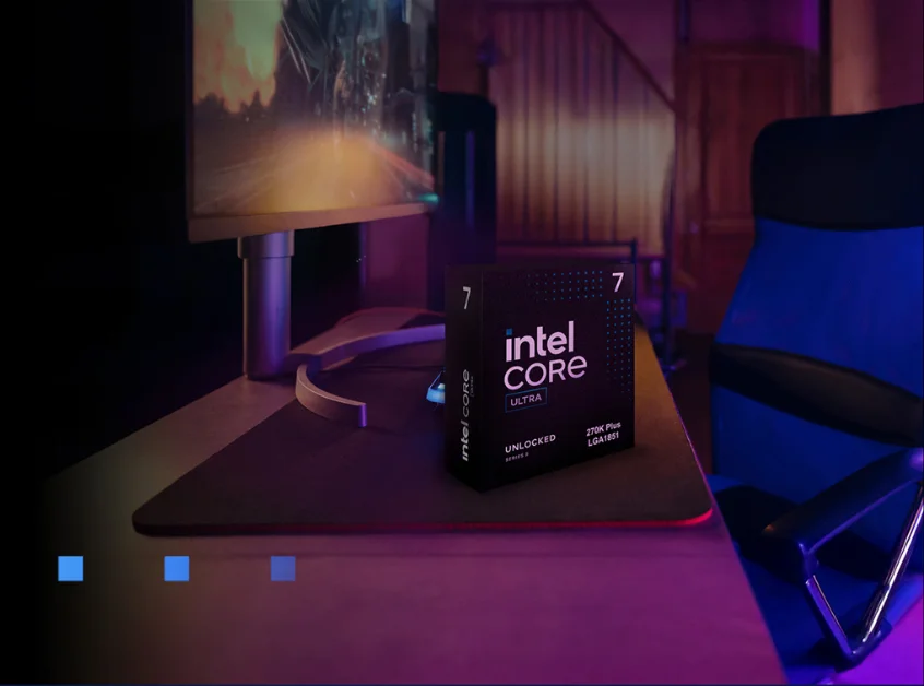 معالج مكتبي Intel Core Ultra 7 270K مفتوح القفل بـ24 نواة حتى 5.5 جيجاهرتز وذاكرة مخبأة 76MB - Tray - Image 5