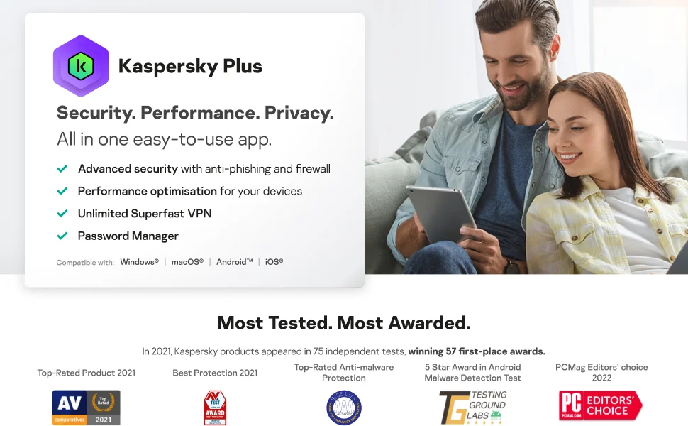 برنامج حماية Kaspersky Plus Internet Security لـ 3 أجهزة لمدة سنة - Image 10