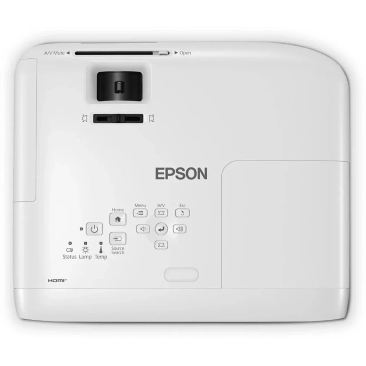 EPSON PowerLite E24 3LCD XGA Classroom Projector, 3600 Lumens - Image 2