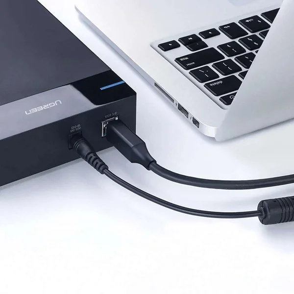سلك طابعة Ugreen 10372 USB-A 3.0 إلى USB-B 3.0 بطول 2 متر - Thumbnail 2