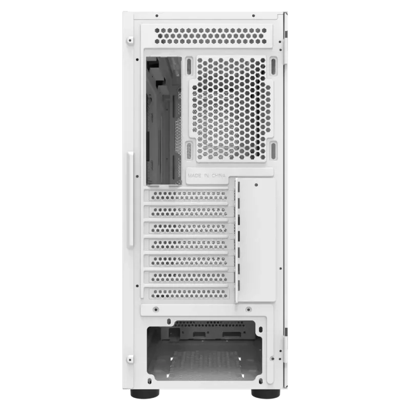 DarkFlash DK431 E-ATX PC Case – White – 4 Pre-installed ARGB Fans - Thumbnail 6