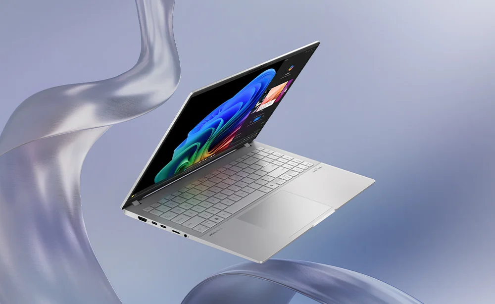 Asus Vivobook S 15 (2024) S5507QA Snapdragon X Elite X1E-78-100 32GB RAM 1TB SSD 15.6-Inch 3K OLED 120Hz Laptop - Cool Silver - Image 11