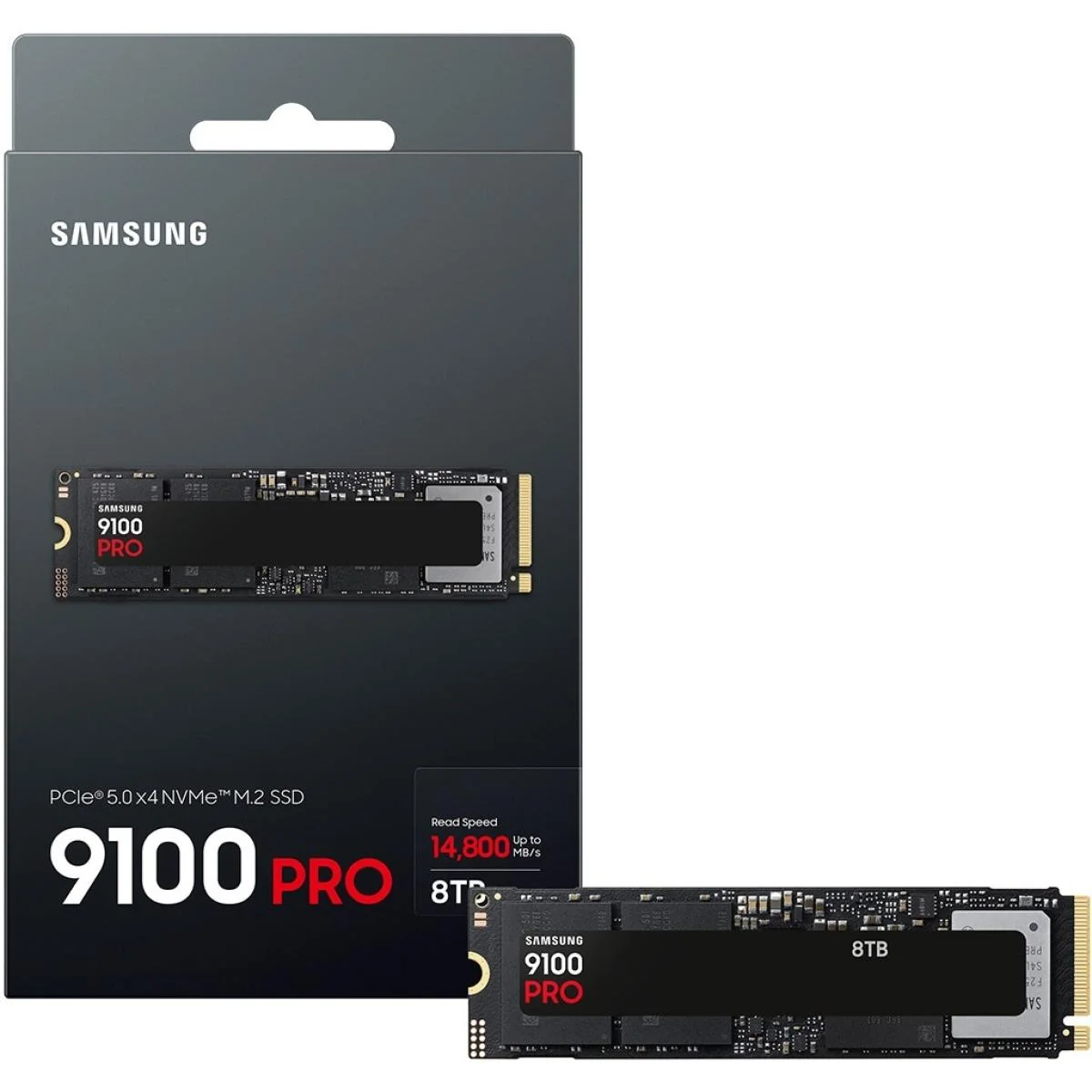 Samsung 9100 PRO 8TB PCIe 5.0 NVMe M.2 SSD