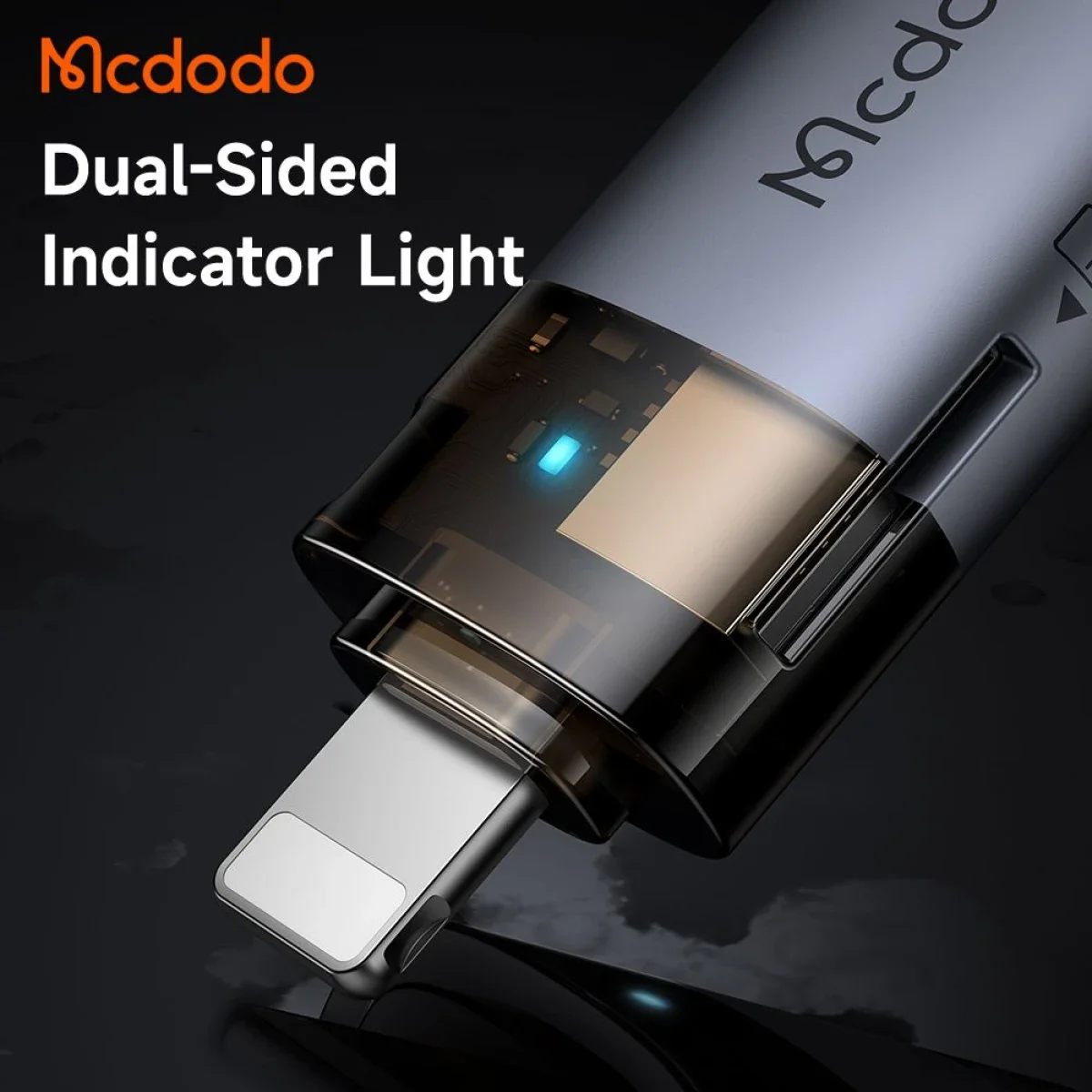 محول Mcdodo OT-7850 USB إلى Lightning OTG مع قارئ بطاقات microSD - Thumbnail 4