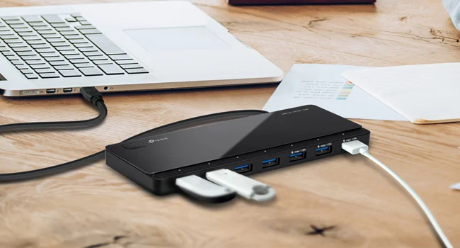 TP-LINK UH700 7-Port USB 3.0 Hub with 5Gbps Transfer Speed and 1.5A Fast Charging - Image 15
