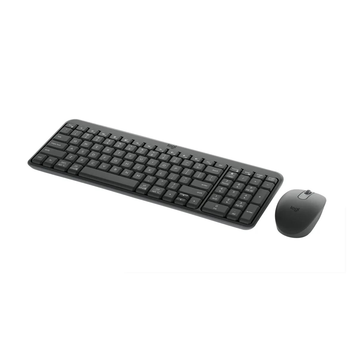 Logitech MK250 Compact Bluetooth Wireless Keyboard and Mouse Combo - Graphite - Thumbnail 2
