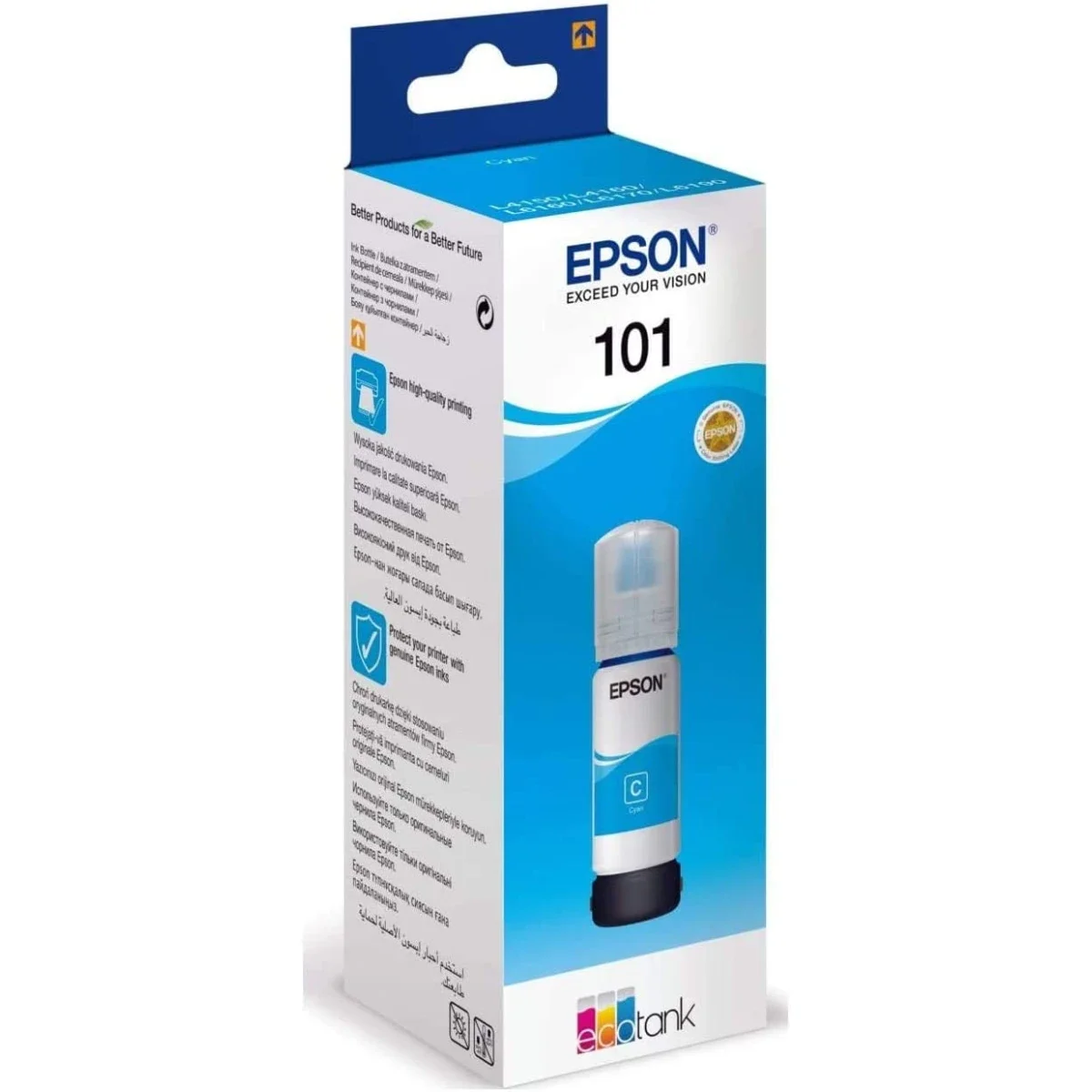 EPSON 101 EcoTank Cyan Ink Bottle 70 ml