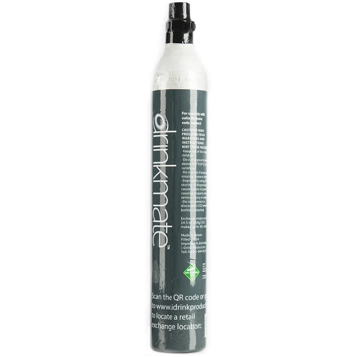 DrinkMate 60L CO2 Carbonated EX-Change Cylinder - 1 Pack