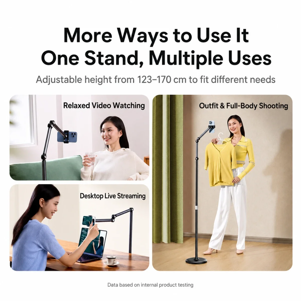 Ugreen LP884 Floor-Standing Phone Holder 1.7m (45710) - Image 4