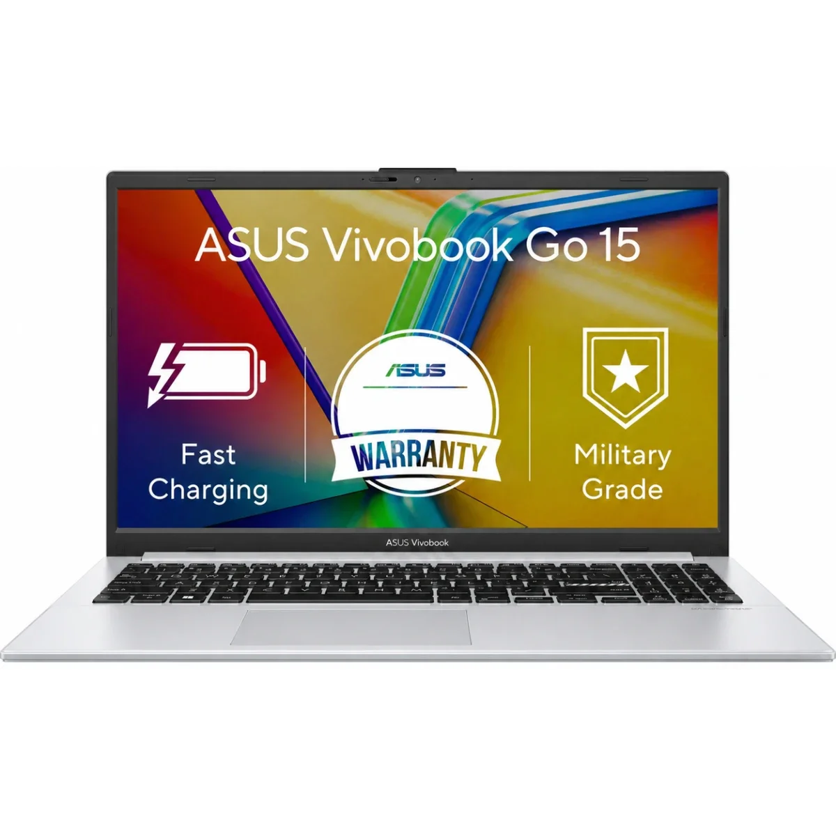 Asus Vivobook 15 E1504GA Laptop 15.6-inch FHD Intel Core i3-N305 8GB RAM 256GB SSD Cool Silver