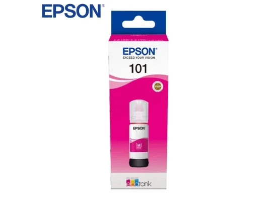 EPSON 101 EcoTank Magenta Ink Bottle C13T03V34A - Image 2